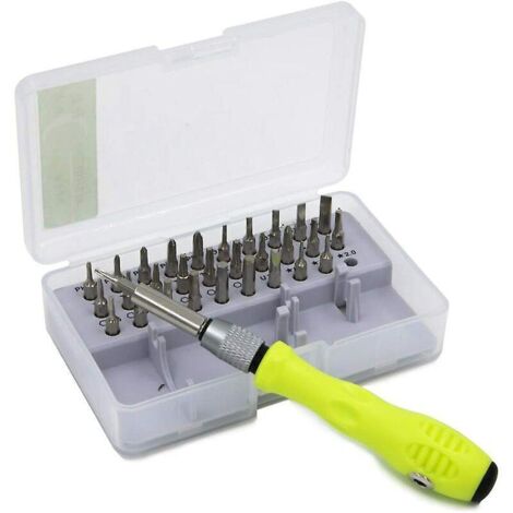 kit Professionnel De Tournevis 32 En 1 Avec 30 Embouts Et Un Axe Extensible Pour Appareil Lectroniques (1/5)
