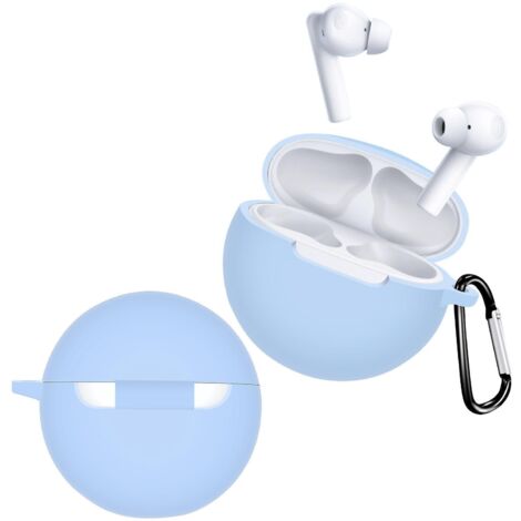 ensemble 2 Pices (noir + Rose + Bleu) Compatible Avec Les Couteurs Oppo Enco Buds2, Prise En Charge De La Charge Sans Fil, Tui De Protection Antic (1/5)