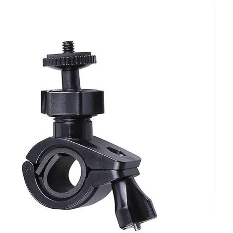 support De Camra De Vlo Pour Fixation Gopro Support De Guidon De Vlo Support Moto En Aluminium Pour Gopro 10 9 8 7 6 Session/dji Osmo Sony Action (1/5)