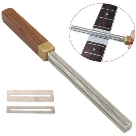 lot De 1 Limes Frettes En Acier Inoxydable Pour Guitare - Pour Luthier Et Guitaristes (1/5)