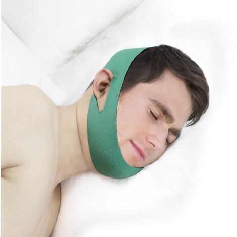 unisexe Sangle Anti-ronflement Rglable Ceinture Anti-ronflement Sleeping Stop Strap Anti-ronflement Mentonnire Solution Ronflement Aide Au Sommeil (1/5)