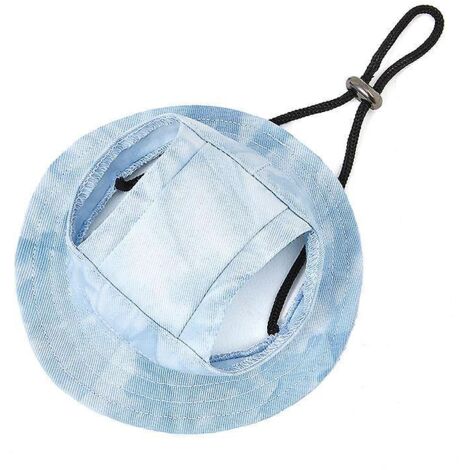 (bleu)casquette De Baseball Pour Animaux De Compagnie Dcoration Extrieure Chien Toile Chapeau Chiot Tte Dcor Extrieur Chapeau Chiot Chapeau De Sol (1/4)