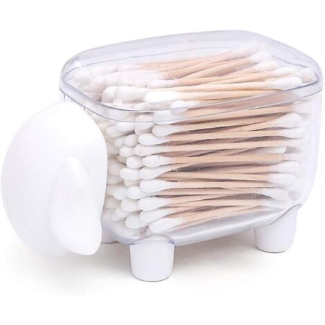porte-cure-dents En Forme De Mouton Avec Couvercle(mouton Blanc) (1/5)