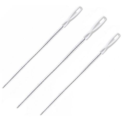 3 Pices Brosse De Nettoyage De Drain D'gout, Flexible 45cm Vier Brosse De Nettoyage Pour Dbouchage De Canalisation Et Les Tuyaux, Vidange Drague O (1/5)