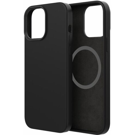 noir-coque Iphone 14 Pro Pour Magsafe (puissant Magntique) (antichoc Protection Militaire) Coque Magsafe Iphone 14 Pro Silicone Liquide Toucher Do (1/5)