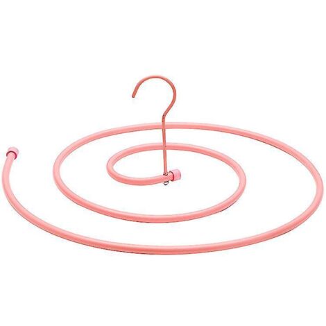 portoir Pour Draps De Lit - Pink, Space Saving, Multi-functional Spiral Drying Rack, Made Of 304 Stainless Steel, Rack For Drying Bed Sheets (1/5)