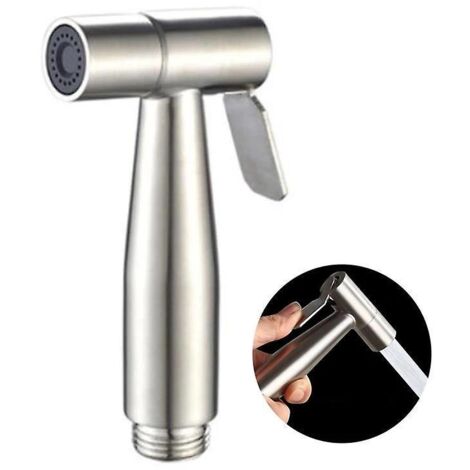 pulvrisateur Bidet Manuel Pulvrisateur En Acier Inoxydable Shattaf - Uniquement Tte De Pulvrisation De Bidet, Accessoires De Nettoyage De Toilett (1/5)