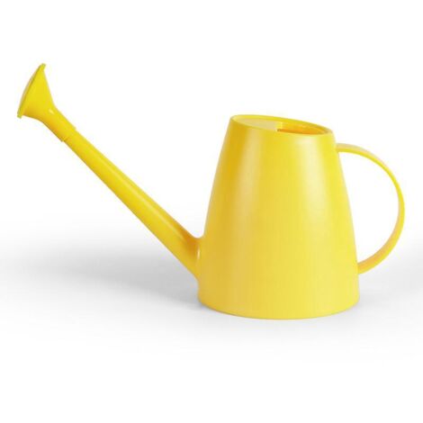 arrosoir Pour Plantes D'intrieur Et D'extrieur De 1,8 L (jaune), Arrosoir Longue Bouche En Plastique, Arrosoir Pour Plantes De Jardin En Pot Faci (1/5)