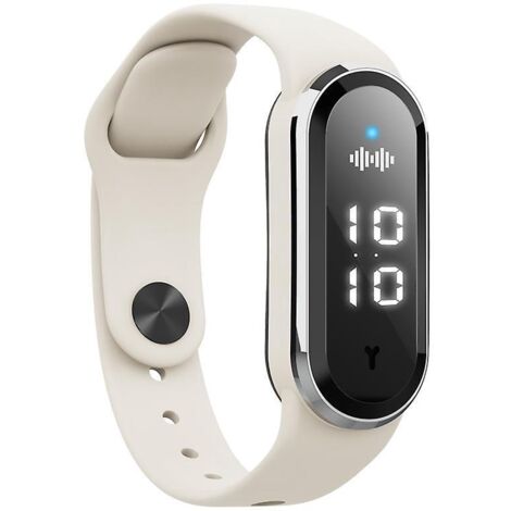 4 En 1 Blanc-bracelet Anti-moustiques  Ultrasons, Bracelet Anti-morsure Charge Usb, Anti-insectes Rechargeable Usb Tanche Antiparasitaire Pour Enf (1/5)