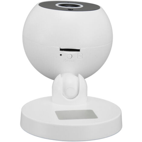 Caméra de surveillance WiFi haute définition de 1 mégapixel avec vision nocturne infrarouge, contrôlable via une application, idéale pour la sécurité domestique. (1/5)