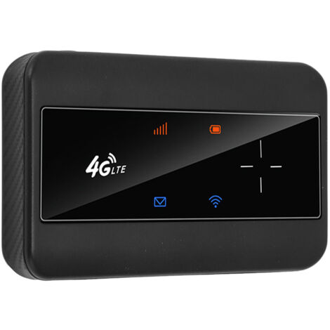Routeur MiFi 4G LTE avec antenne externe, 150 Mbps, compatible avec 10 utilisateurs (partage de connexion), carte SIM WiFi portable, Europe/Asie (1/5)