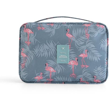 Trousse de toilette de voyage grande capacité et imperméable, convenant aux hommes et aux femmes – idéale pour la salle de sport, les voyages d'affaires et les vacances (1/5)