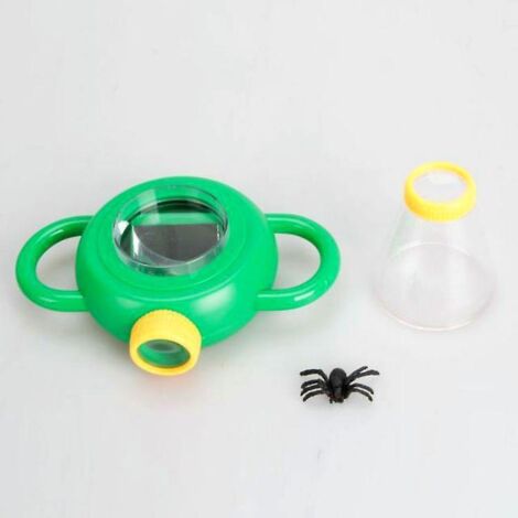 Boîte Loupe à Insectes x2 Grossissement Compact | Pédagogique Maroc – Eveil Montessori