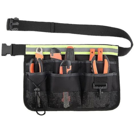 Sacoche de ceinture à outils de jardinage multipoches ajustable (1/5)