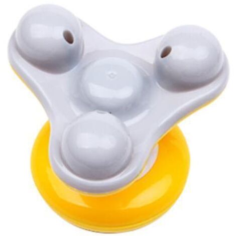Mini masseur à vibrations électriques bleues - Appareil de massage corporel complet rechargeable par USB (1/3)