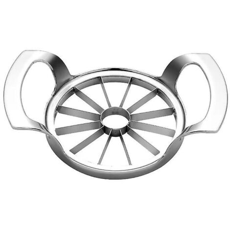 Coupe-pommes et poires en acier inoxydable avec 12 quartiers et dénoyauteur (1/5)