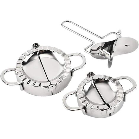 Ensemble de machine à raviolis et de coupe-pâtes en acier inoxydable pour accessoires de cuisine (1/5)