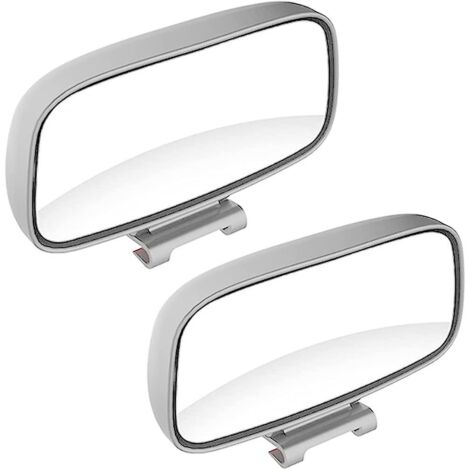 Rétroviseurs d'angle mort réglables grand angle pour voiture - Lot de 2 (1/5)