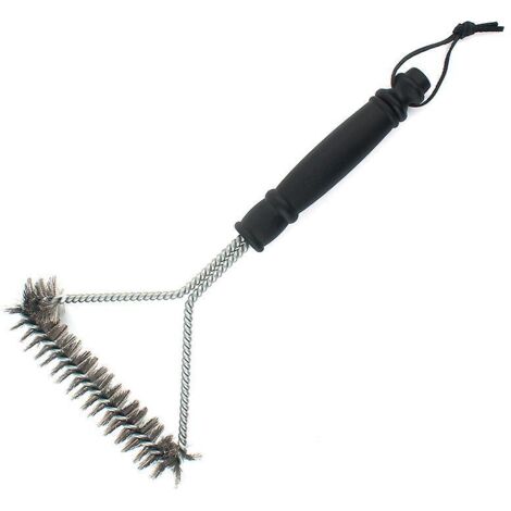 Brosse de nettoyage en acier pour barbecue - Outil de nettoyage ménager pour barbecue (1/5)
