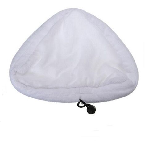 Lingette de rechange lavable en microfibre pour balai vapeur H20/X5 - Tête de balai vapeur triangulaire (1/5)
