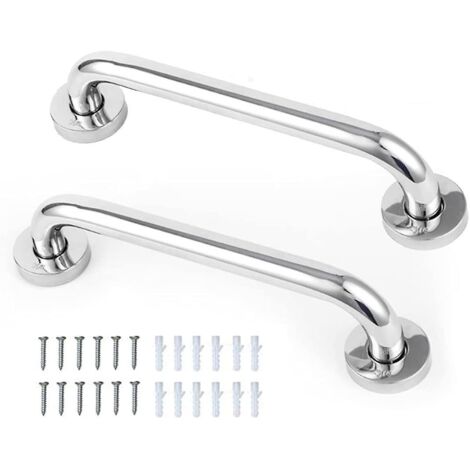 Lot de 2 poignées de salle de bain de 30 cm (1/5)