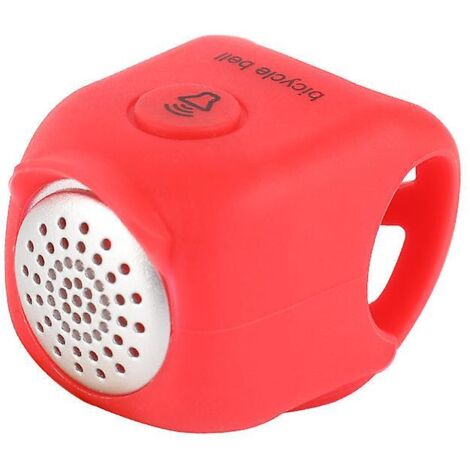 Klaxon électronique rouge pour VTT - Accessoire de cyclisme puissant (1/5)