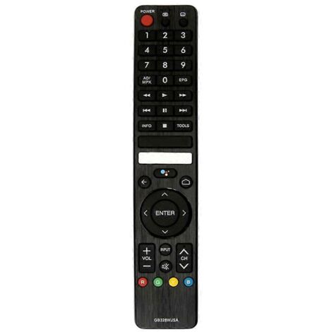 Télécommande vocale Smart TV pour téléviseur SHARP AQUOS 4T-C60BJ3T avec touches Netflix (1/4)