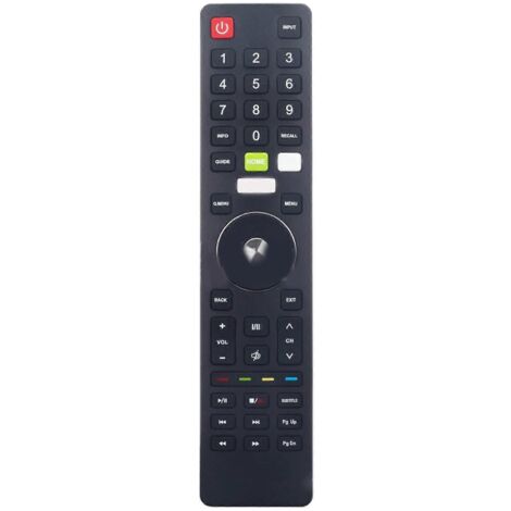 Télécommande de Remplacement Universelle Anti-Dérapant pour Téléviseurs JVC Modèles LT32N3105A et LT55N6105A