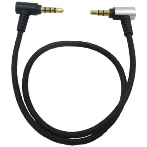 Câble adaptateur 3.5mm TRS vers TRRS pour microphone RODE SC7 et smartphones (1/5)