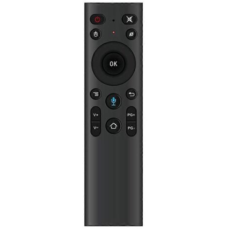 Télécommande Air Mouse 2,4G avec Gyroscope 3 Axes et Contrôle Vocal Q5+ (1/5)