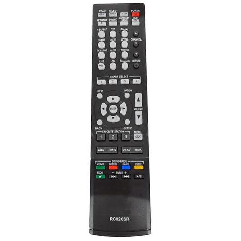 Télécommande universelle de remplacement pour Marantz NR1504, NR1403, compatible RC020SR et RC018SR (1/5)