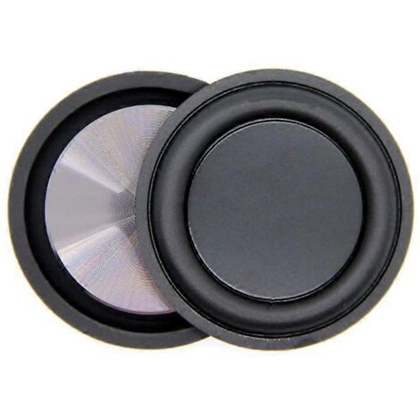 Membrane caoutchouc pour haut-parleur, plaque vibration grave DIY, accessoire audio passif (1/5)