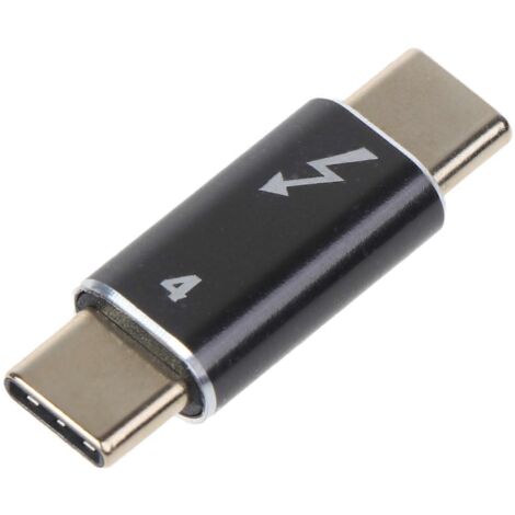 Adaptateur 4 USB-C 40Gbps 100W Mâle vers Mâle pour PC Portable