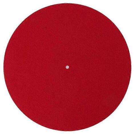 Feutre anti-statique 3mm pour platines vinyle, diamètre 12 pouces, qualité audiophile (1/5)