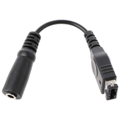 Câble audio pour Gameboy Advance et GBA SP avec prise jack 3.5mm (1/4)