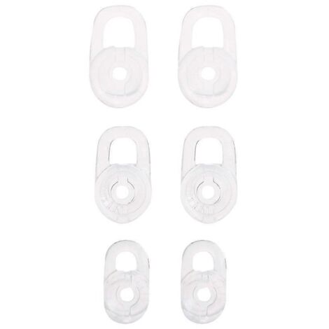 Embouts d'oreille en silicone confortables pour casque sport, bouchons d'oreille non toxiques (1/4)