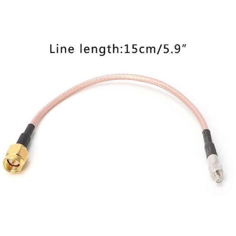 Connecteur TS9 Femelle Droit vers SMA Mâle Câble Pigtail RG316 pour Antenne (1/5)