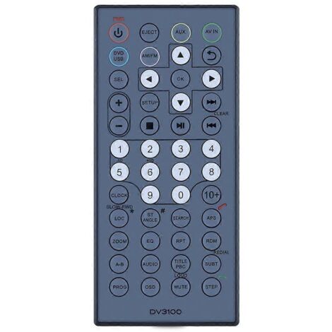 Télécommande de Remplacement Compatible avec Système de Divertissement Furrion DV3100
