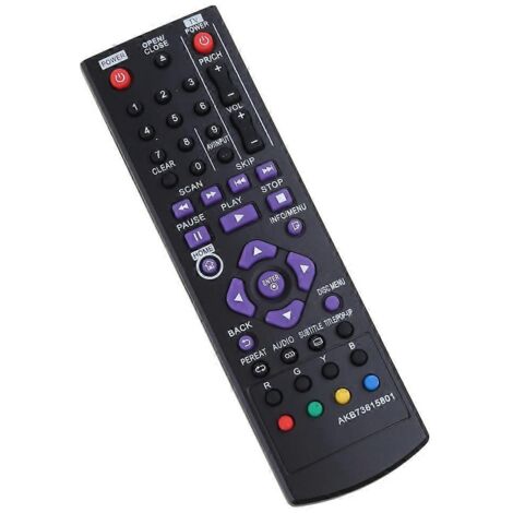 Télécommande de remplacement AKB73615801 pour LG BP125, BP220, BP220N, BP320 - Pièce de réparation