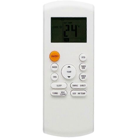 Télécommande universelle de remplacement pour climatiseur Midea RG57A7/BGEF (1/5)