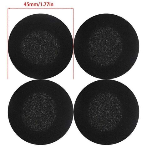 Coussinets d'oreille en mousse confortables pour casque 45MM/60MM, remplacement d'écouteurs (1/5)