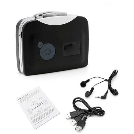 Convertisseur Audio USB Portable Cassette vers MP3 pour iPod et Enregistreur Analogique (1/4)