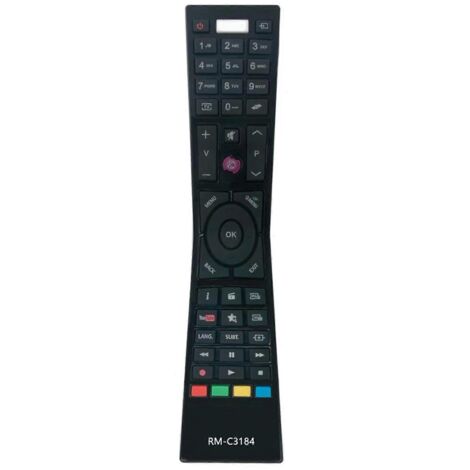 Télécommande universelle de remplacement RM-C3184 pour téléviseurs LT-65VU83K et LT-65VU20I (1/5)