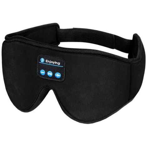 Masque de Nuit 3D Anti-Lumière avec Casque Audio Bluetooth Intégré (1/5)