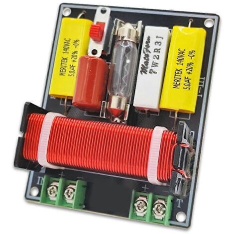 Séparateur de Fréquence 150W HiFi pour Aigus et Graves, Crossover Stéréo pour Son Vidéo (1/4)