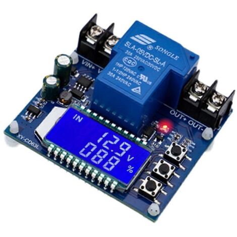 Module de protection batterie DC6-60V 30A - Contrôleur de charge/décharge - Module anti-sous-tension (1/5)
