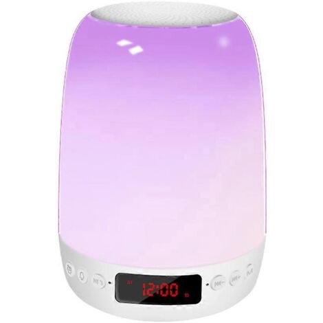 Réveil Lampe Anti-Moustiques avec Bluetooth et Bruit Blanc - 5 en 1 (1/4)
