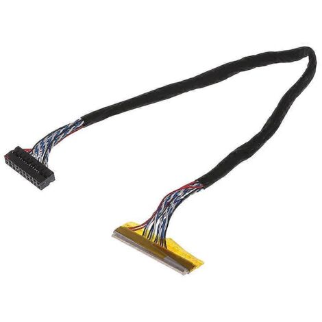 Câble LVDS 6 bits 1 canal 30 broches pour écran LCD 14.1 à 15.6 pouces, 26 cm (1/4)