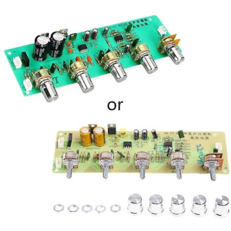 Amplificateur Audio Numérique Haute Puissance BY-08 - Carte Ampli Stéréo pour Enceintes (1/4)