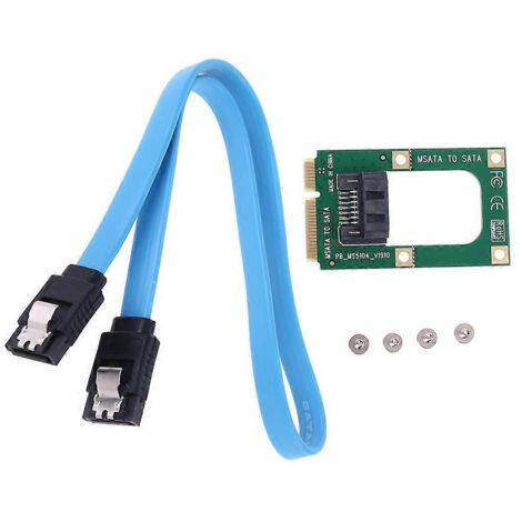 Câble d'extension SATA Mini vers 7 broches pour alimentation et données (1/5)